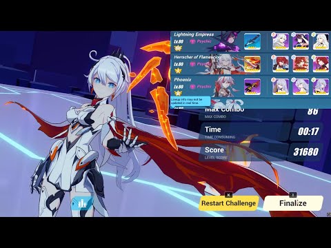 31680 vs BKE | LE HFS PX BE - Honkai Ex Memorial Arena