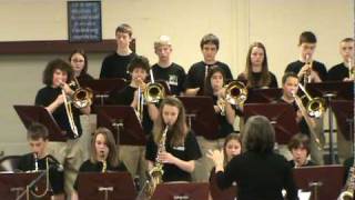Mahoney Middle School jazz band "Sentimental Mood", March 20, 2010