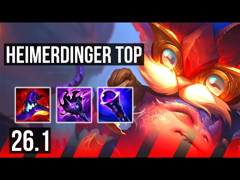HEIMERDINGER vs RENEKTON (TOP) | 55K damage | EUW Diamond | 26.1