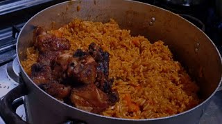 Coconut Jollof Rice, just the way  I love it!