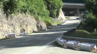 preview picture of video 'Formel Cars St Ursanne-Les Rangiers 2012 Osella FA 30 Reynard K02/ K12/ 92D Dallara GP2 Martini MK60'
