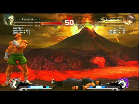 SSF4 AE :  BS2 BOY (Sagat) vs Nox2 (Guy) 2/2