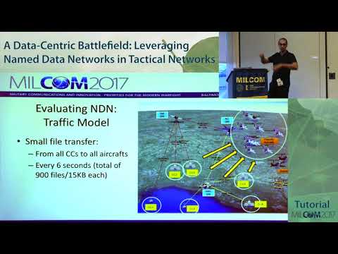 Evaluating NDN in a Notional Tactical Networks - NDN Tutorial @ MILCOM 2017 [4/6]