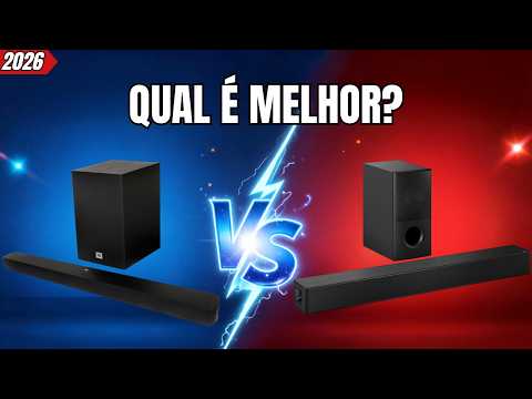 JBL CINEMA SB180 vs LG SH5A: Qual SOUNDBAR é MELHOR COMPRAR em 2026?