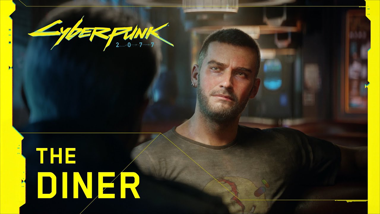 cyberpunk_2077 - 《電馭叛客2077》全新CG預告片「餐廳」公開，另外官方也在今日的第四期「火線夜之城」中介紹了遊戲中的載具以及多種時尚風格，部分載具是可以「合法獲得」的 Maxresdefault