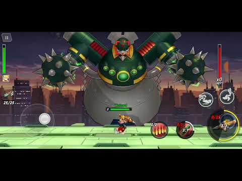 Megaman x Dive Beta Test Gameplay