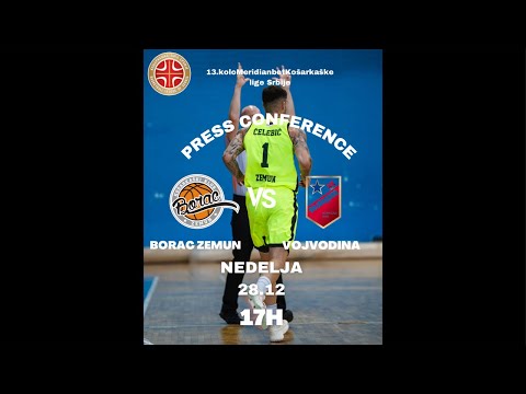 KK Borac Zemun - KK Vojvodina MTS izjave nakon utakmice 13.kola Meridianbet Košarkaške lige Srbije
