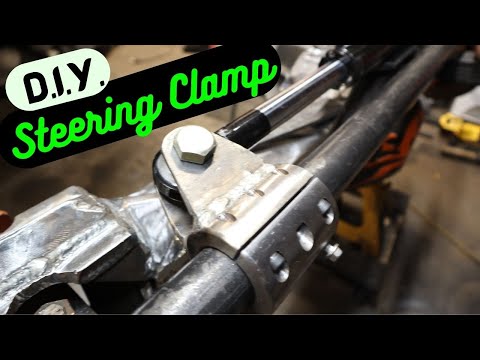 DIY Double Shear Hydro Assist Steering Clamp 💪 Cheap and Easy