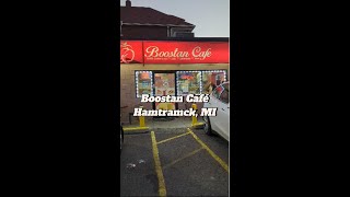 Exploring the flavors of Boostan Café in Hamtramck, Michigan! 🌯