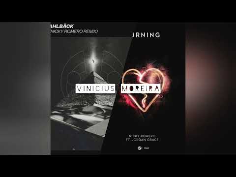 John Dahlbäck vs Nicky Romero ft. Jordan Grace - Pyramid vs Burning (Vinicius Moreira Mashup)
