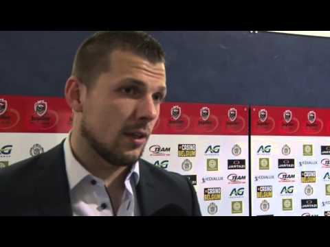 Interview Davino Verhulst na KSC Lokeren - Charleroi 1-0