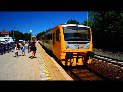 Czech Republic, Prague, train ride from Praha-Braník to Praha-Zbraslav