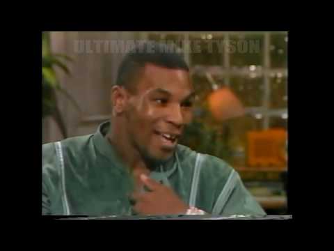 MIKE TYSON AND JAKE LAMOTTA ON DAVID BRENNER CHAT SHOW 1986