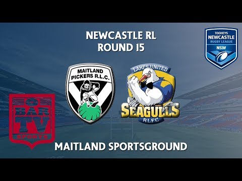 2018 Newcastle RL 1st Grade Round 15 - Maitland Pickers v Lakes United Seagulls