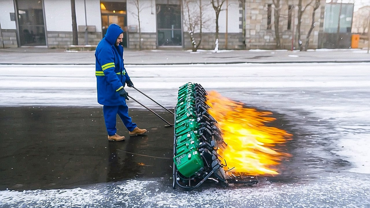 Vídeos Satisfatórios de Trabalhadores Fazendo Seu Trabalho Perfeitamente