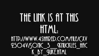 Juke Denton's Sonic 3 & Knuckles hack version 0.34 Now Available