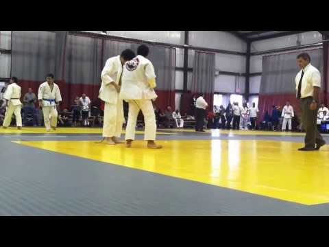 Francisco Agudelo judo match hudson NJ under 60kg white to green belt