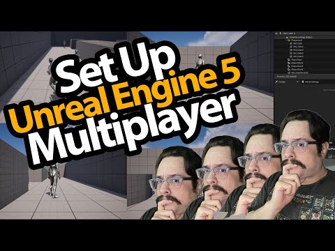 How to set up local/split-screen Multiplayer in Unreal Engine 5!