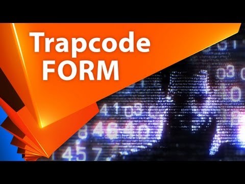 AEplug 21 - Урок о Trapcode Form 2. Эффект цифрового видео. Video