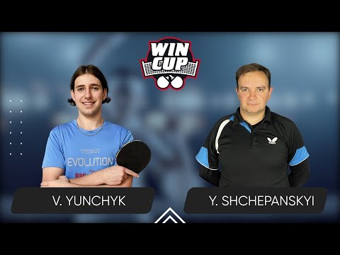 20:00 Valentyn Yunchyk - Yurii Shchepanskyi West 5 WIN CUP 23.05.2024 | Table Tennis WINCUP 1