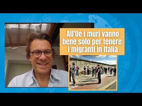 Zuppa di Porro 23 ott 2021 - All'Ue i muri vanno bene solo per tenere i migranti in Italia