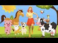 Lucilla - TUTTI GLI ANIMALI (Cantan con me) 🐶 🐱 🐮 🐴