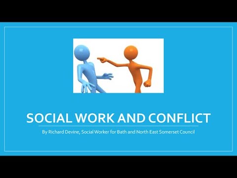 SOCIAL WORK AND CONFLICT: webinar 55