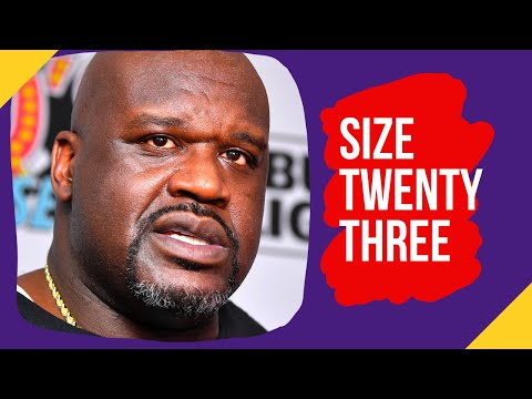 Shaquille O'Neal Gives Teenager SIZE 23 Shoes