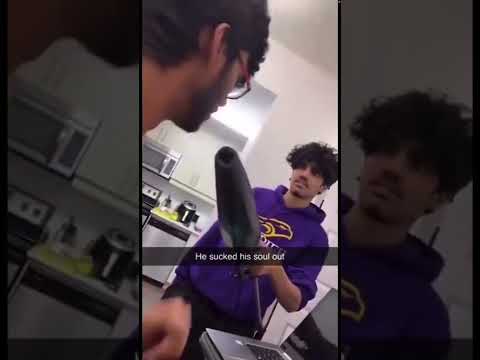 He sucked his soul out😂