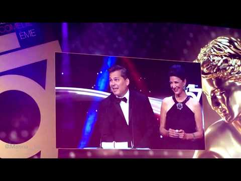 Shohreh Aghdashloo and Peter M. Lenkov (MacGyver, Hawaii 5.0), Monte-Carlo TV Festival