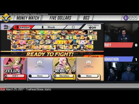 Good Games 005: Huey (Zelda) vs. Marathon (Robin) - $5 Money Match