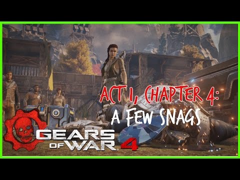 Gears Of War 4 (Walkthrough): Act 1, Chapter 4: A Few Snags