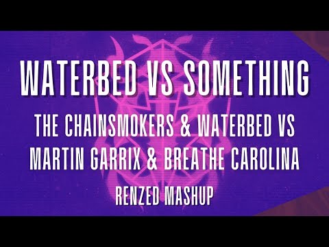 The Chainsmokers vs Martin Garrix & Breathe Carolina - Waterbed vs Something (Renzed Mashup)