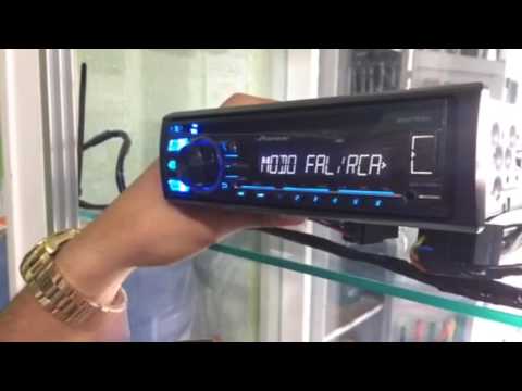 Adjusting the bass in the Pioneer sound when only bass comes out of the speakers