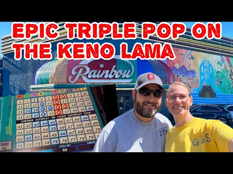 Unglaublicher Dreifach-Treffer: Der Keno Lama Hit im Rainbow Casino Club!