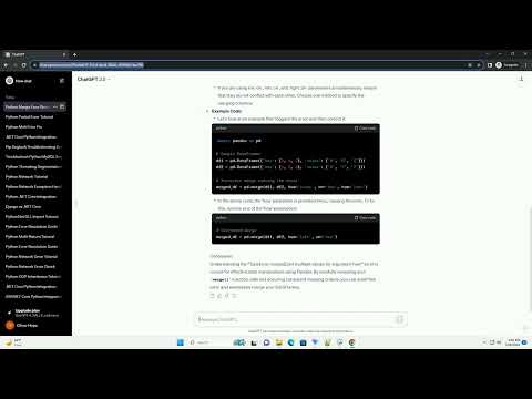 Python Merge Got Multiple Values For Argument How