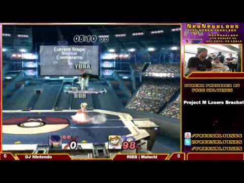 Nebulous Sunday 3 PM Losers Bracket - DJ Nintendo (Ike) vs RiBB Malachi (Peach)