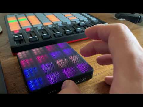 Using the ROLI Lightpad Block to play the drums