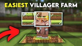 Simple 1.18 Villager Breeder Tutorial in Minecraft Bedrock (MCPE/Xbox/PS4/Nintendo Switch/Windows10)