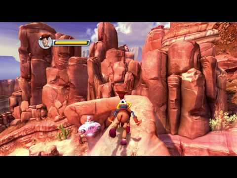 Toy Story 3 Video Game Train Rescue GamePlay