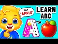 A To Z Alphabet Letters A For Apple ABC Learning For Toddlers Kids Educational Videos