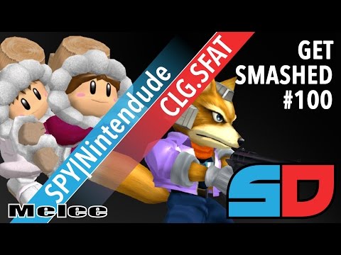 Get Smashed at the Foundry #100 - Loser Finals: SPY|Nintendude (Ice Climbers) vs CLG.SFAT (Fox)