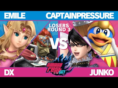 Smash Fest to the Sky - Emile & Dx Vs. Junko & CaptainPressure - Losers Round 3 - Doubles