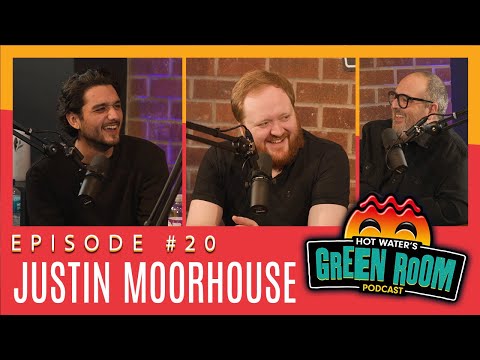 #20 With Guest Justin Moorhouse - Hot Water’s Green Room w/Callum & Jamie