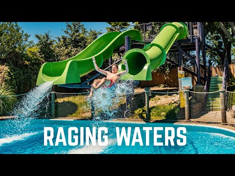 Raging Waters Sacramento - All Water Slides 2022 POV