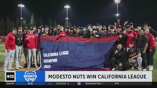 Modesto Nuts win California League championship