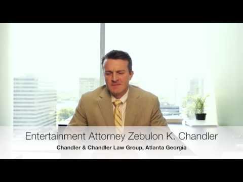 Video Introduction for Attorney Zebulon K. Chandler, rounded out with an edm background.