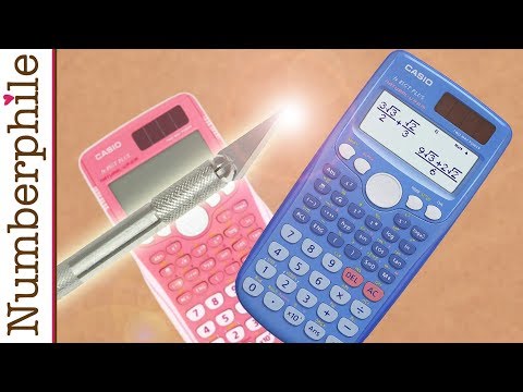 Calculator Unboxing #2 (Casio fx) - Numberphile