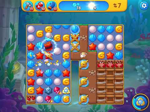 Fishdom level 6006 no boosters フィッシュダム ノーマル [Friend's]