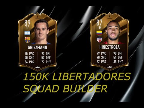 150K LIBERTADORES SQUAD BUILDER